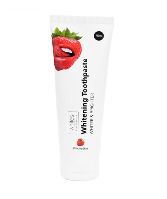 Whites Beaconsfield Teeth Whitening Toothpaste Strawberry 75ml